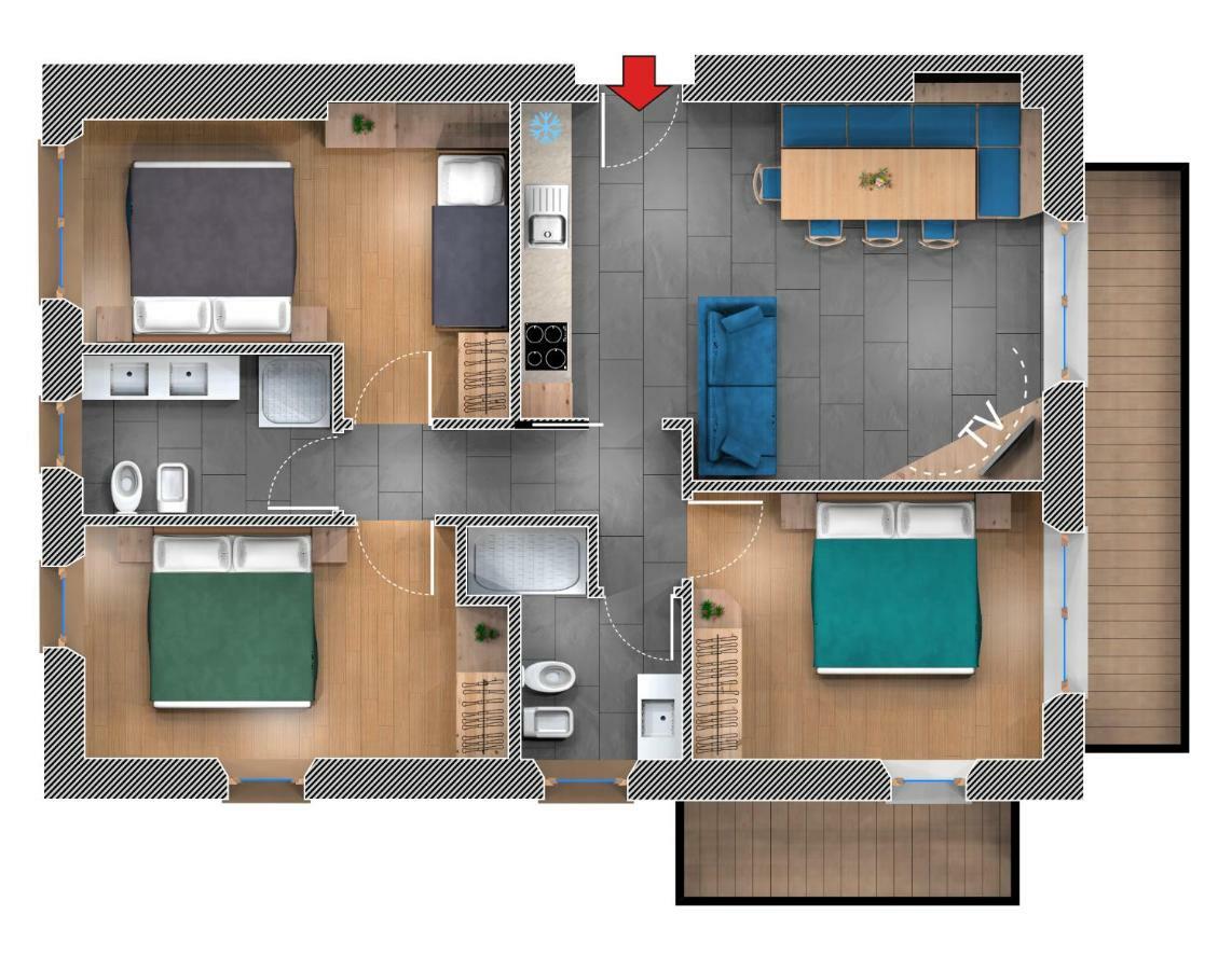 דירות ליביניו Casa Giusto מראה חיצוני תמונה